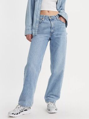 Levi's Light Blue Dad Jeans - Women's